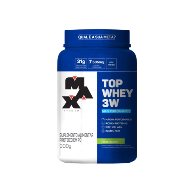 Whey Protein Top Whey 3W + Performance (900g) - Max Titanium