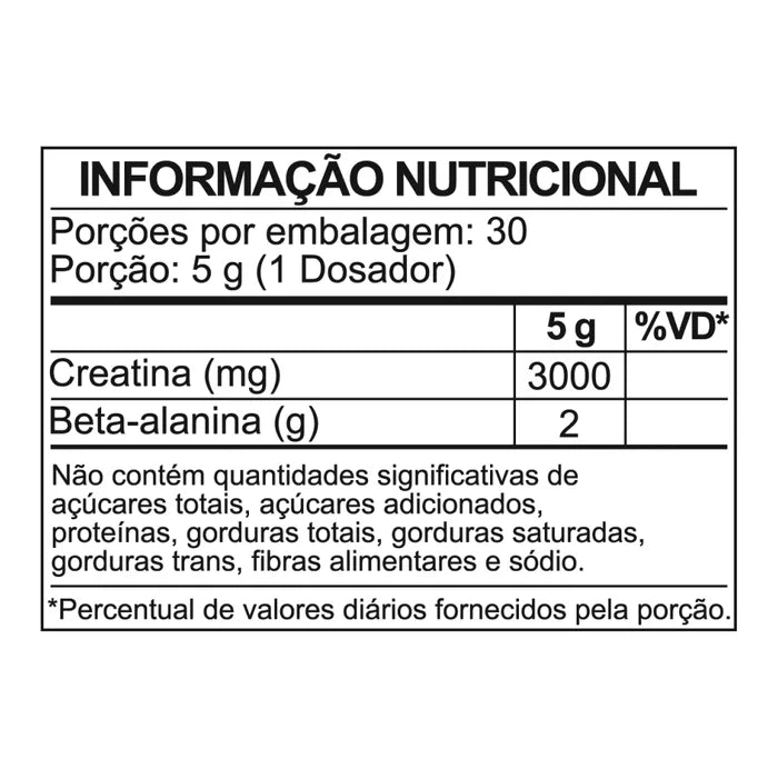 Creatina + Beta Alanina (150g) - Iridium Labs