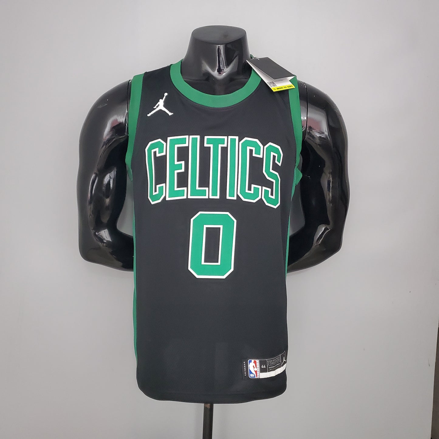 Camisa Regata Basquete NBA TATUM #0 Celtics White Jordan theme black NBA jersey