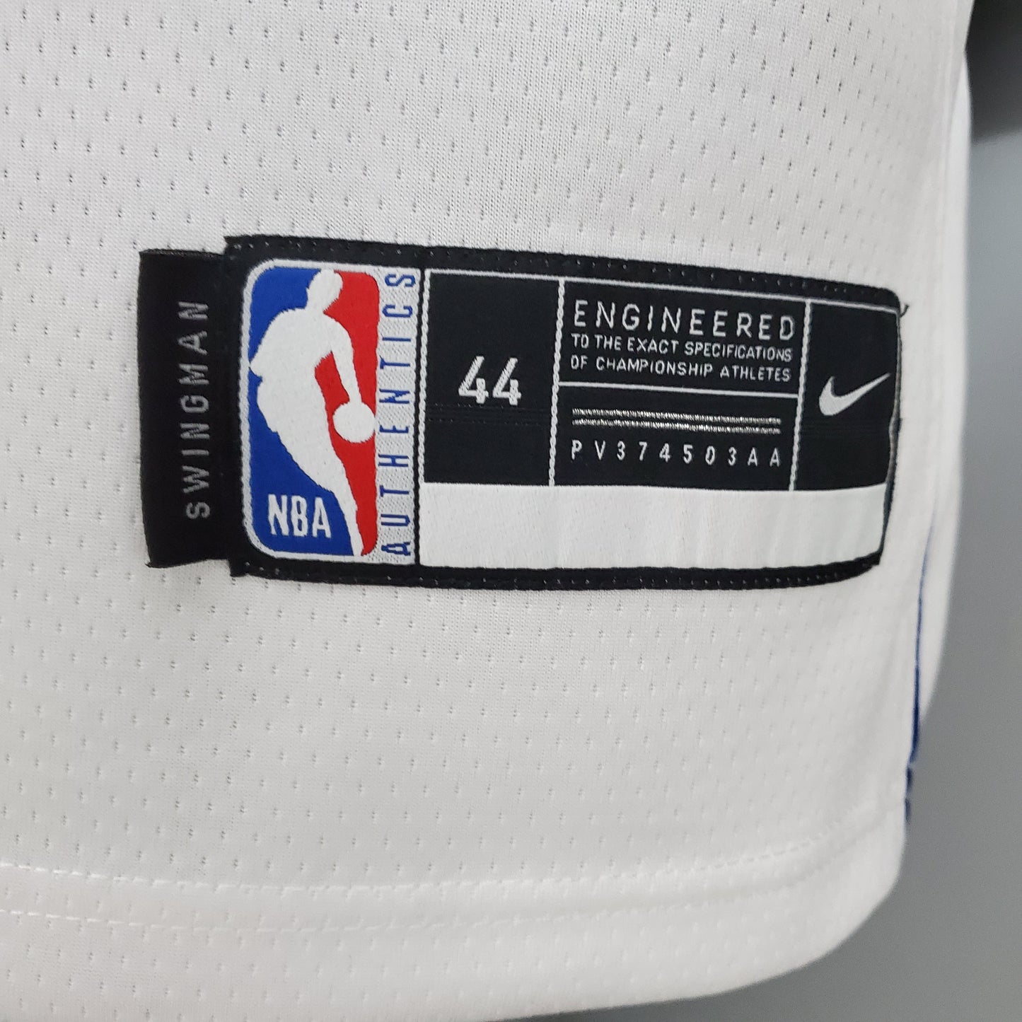 Camisa Regata Basquete NBA Dallas Mavericks DONCIC#77 Lone Ranger home White