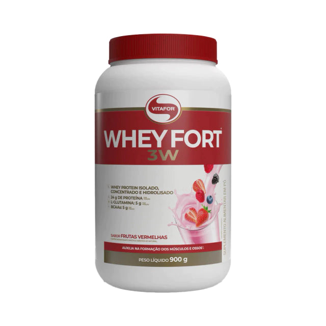 Whey Protein Fort 3W (900g) - Vitafor