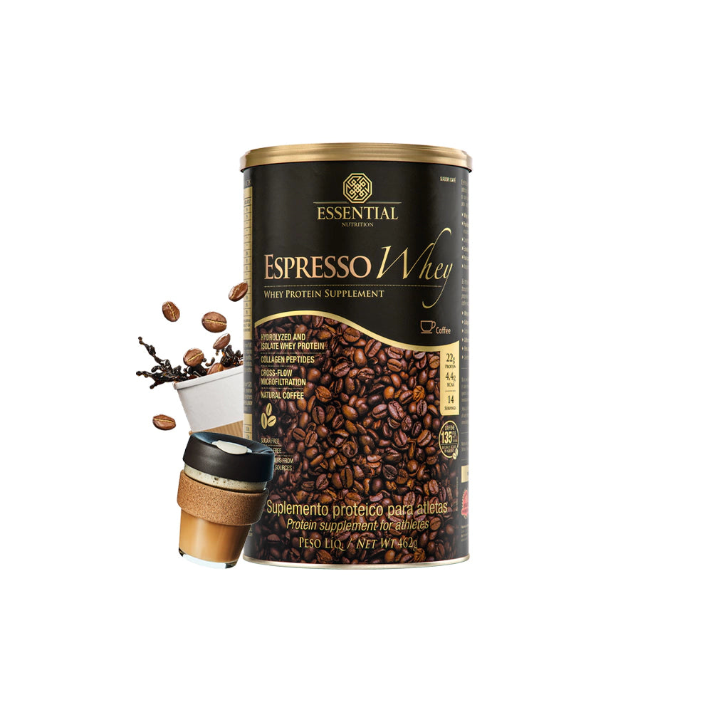 Whey Protein Espresso Whey (462g) - Essential Nutrition