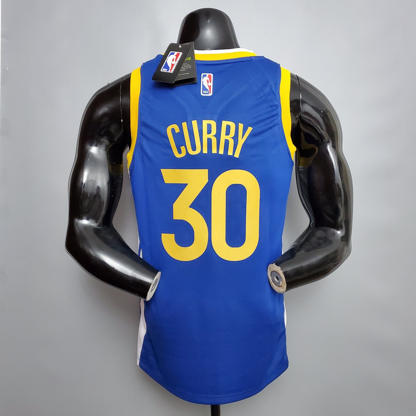 Camisa Regata Basquete NBA Curry #30 Golden State Warriors blue NBA jersey
