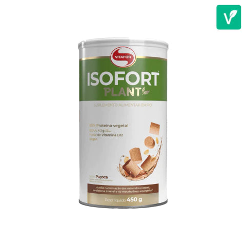 Isofort plant - 450g paçoca - Vitafor