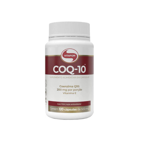 Coenzima Q10 - 120 cap (200mg p/ porção) - Vitafor