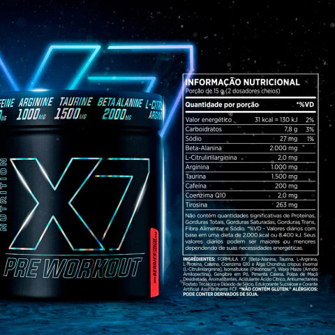 X7 Pre Workout (300g) - Atlhetica Nutrition