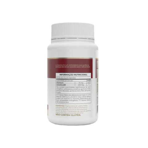 Coenzima Q10 - 120 cap (200mg p/ porção) - Vitafor