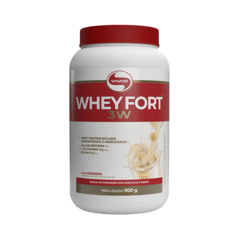 Whey Protein Fort 3W (900g) - Vitafor