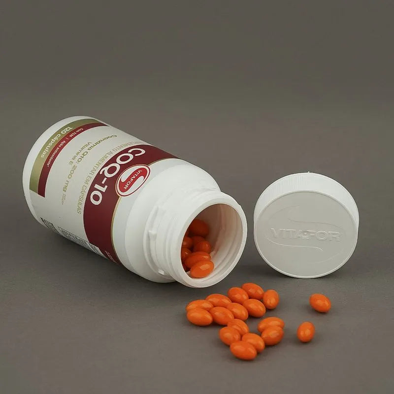 Coenzima Q10 - 120 cap (200mg p/ porção) - Vitafor