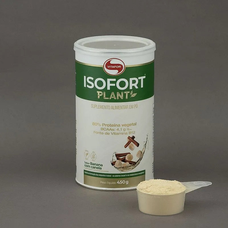 Isofort plant - 450g Banana com canela - Vitafor