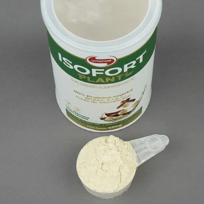 Isofort plant - 450g Banana com canela - Vitafor