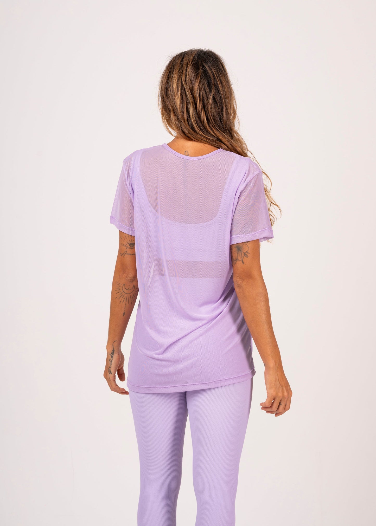 Blusa Tule Lilas
