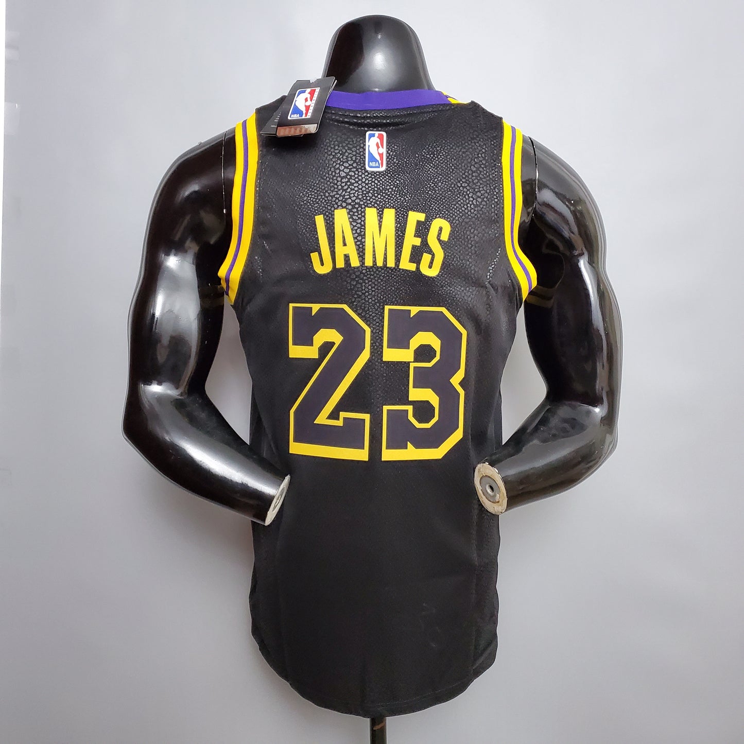 Camisa Regata Basquete NBA James #23 Los Angeles Los Angeles Lakers black