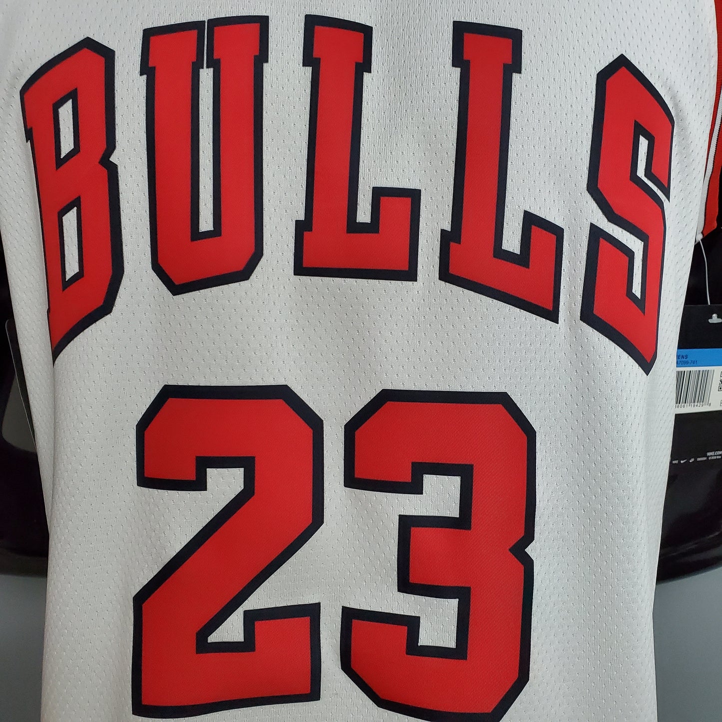 Camisa Regata Basquete NBA Jordan #23 Chicago Bulls white NBA jersey