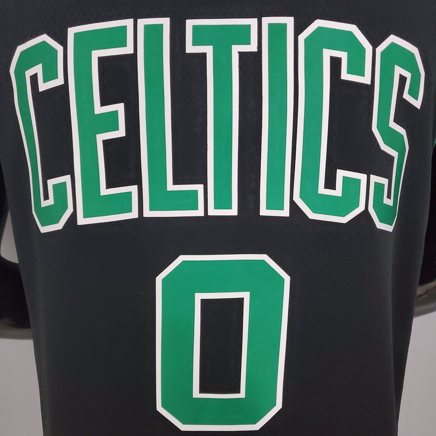Camisa Regata Basquete NBA TATUM #0 Celtics White Jordan theme black NBA jersey