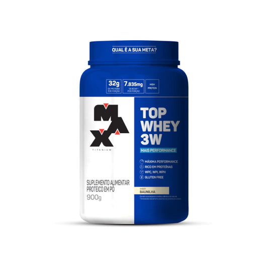 Whey Protein Top Whey 3W + Performance (900g) - Max Titanium