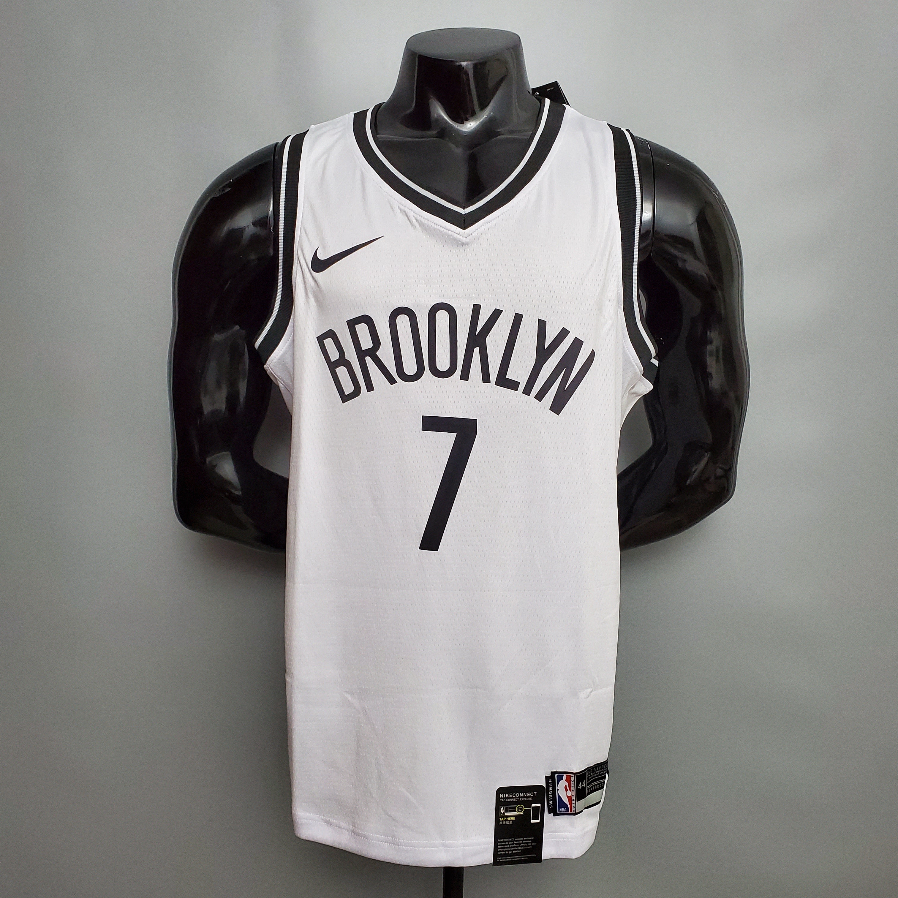 Camisa Regata Basquete NBA Durant #7 Brooklyn Nets white – Titam Store