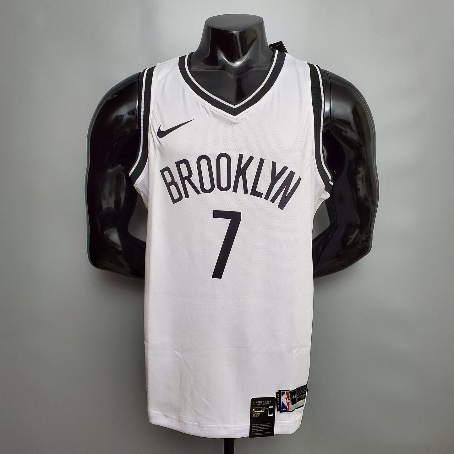 Camisa Regata Basquete NBA Durant #7 Brooklyn Nets white