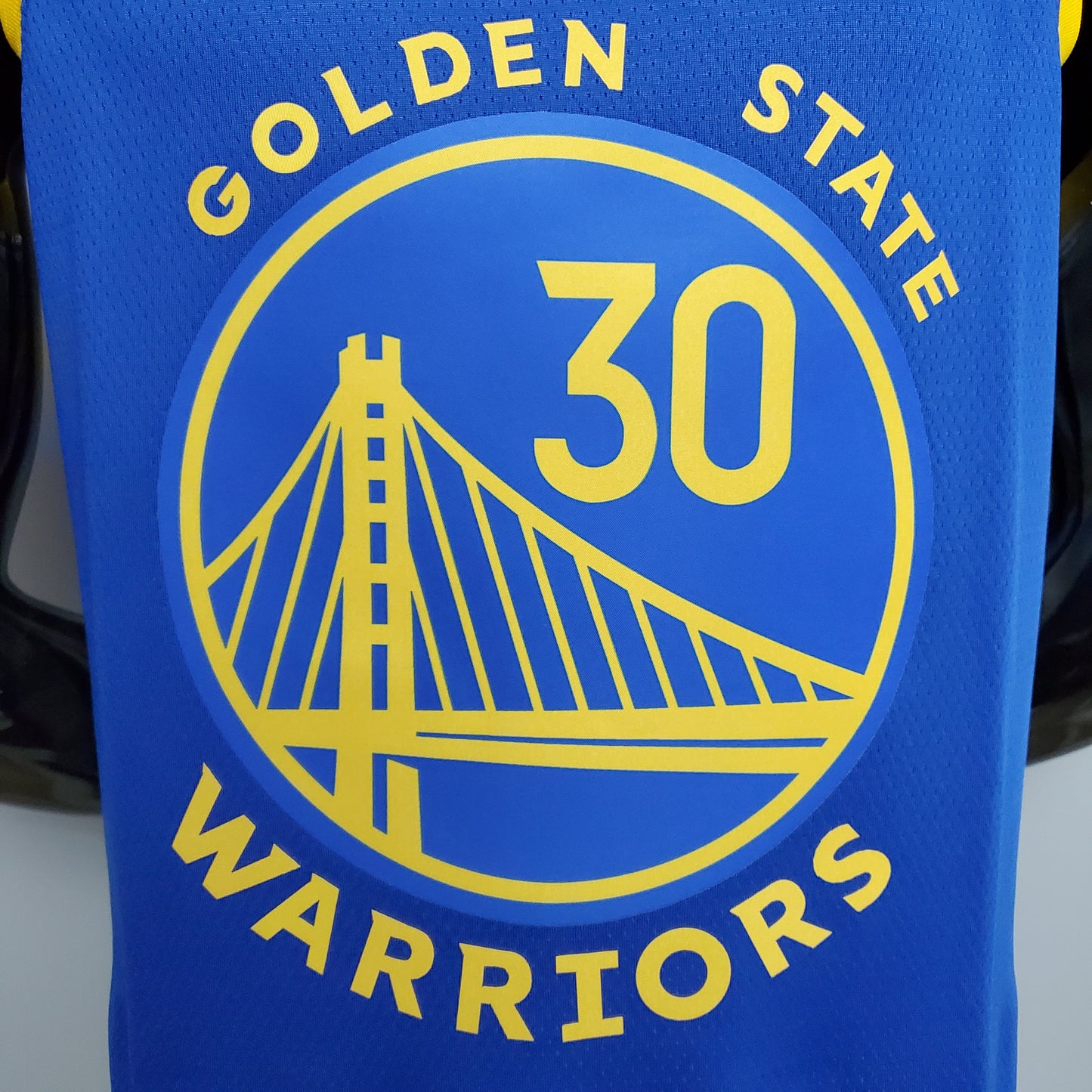 Camisa Regata Basquete NBA Curry #30 Golden State Warriors blue NBA jersey