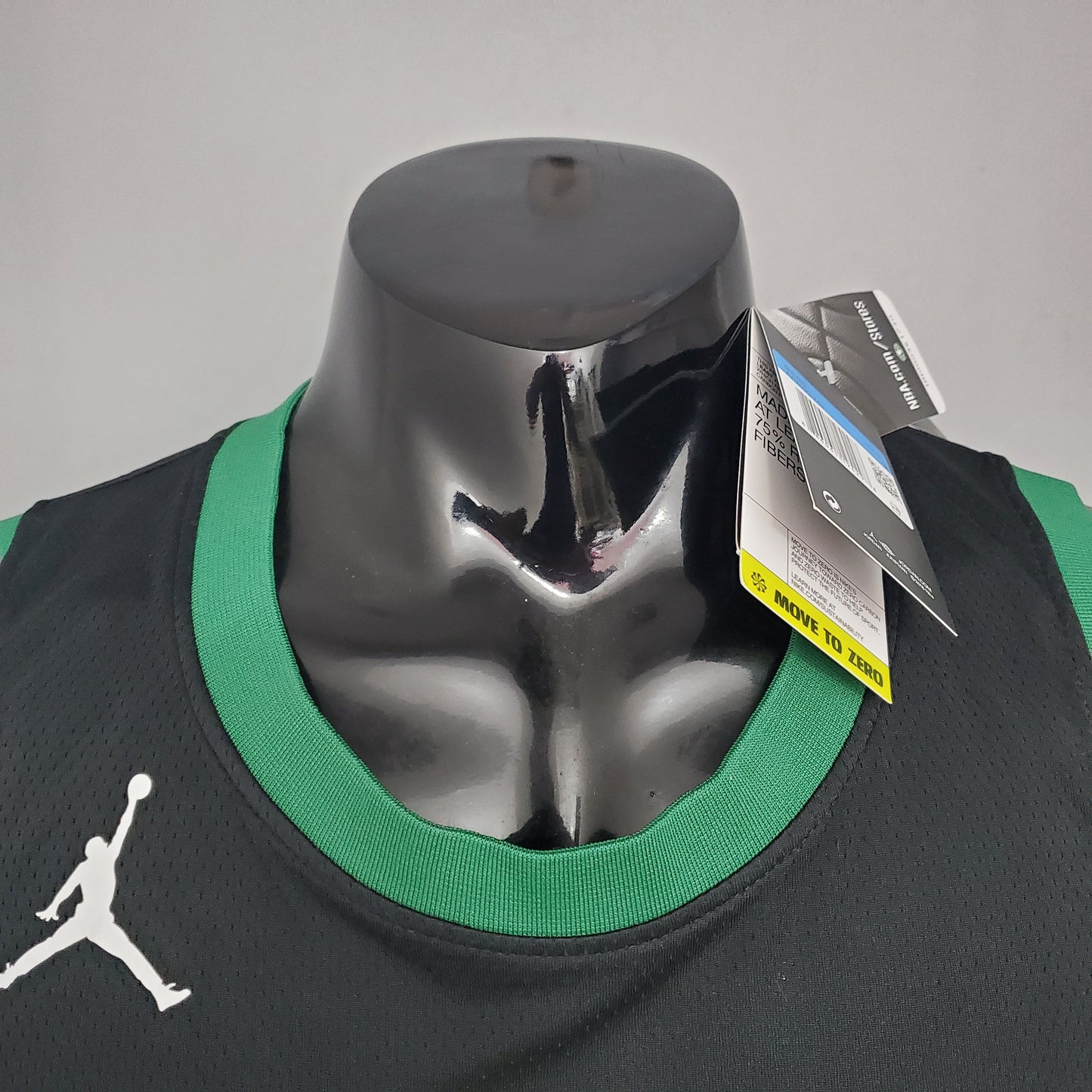 Camisa Regata Basquete NBA TATUM #0 Celtics White Jordan theme black NBA jersey