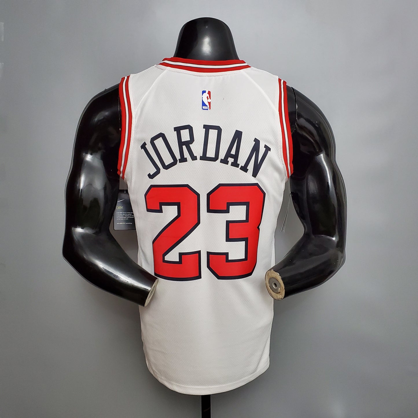 Camisa Regata Basquete NBA Jordan #23 Chicago Bulls white NBA jersey