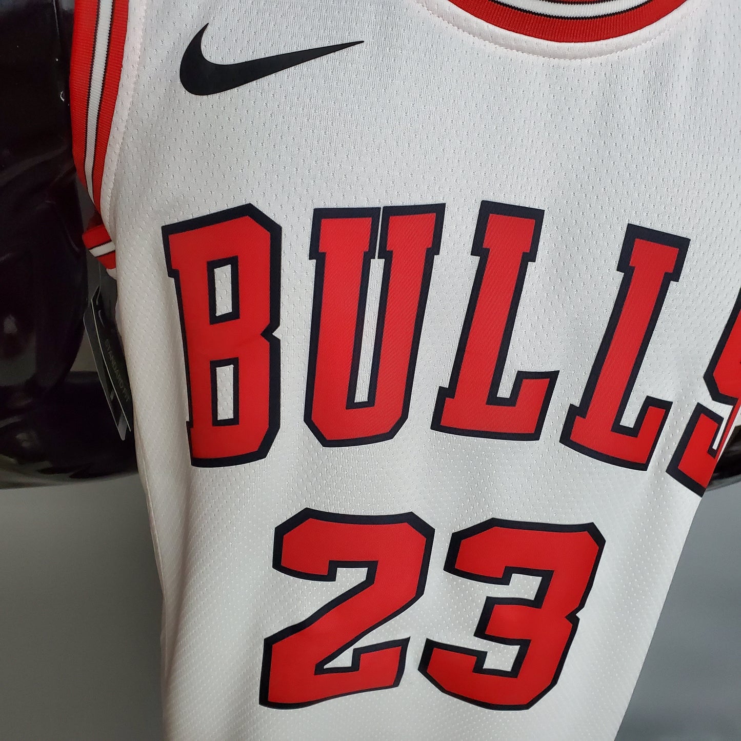 Camisa Regata Basquete NBA Jordan #23 Chicago Bulls white NBA jersey