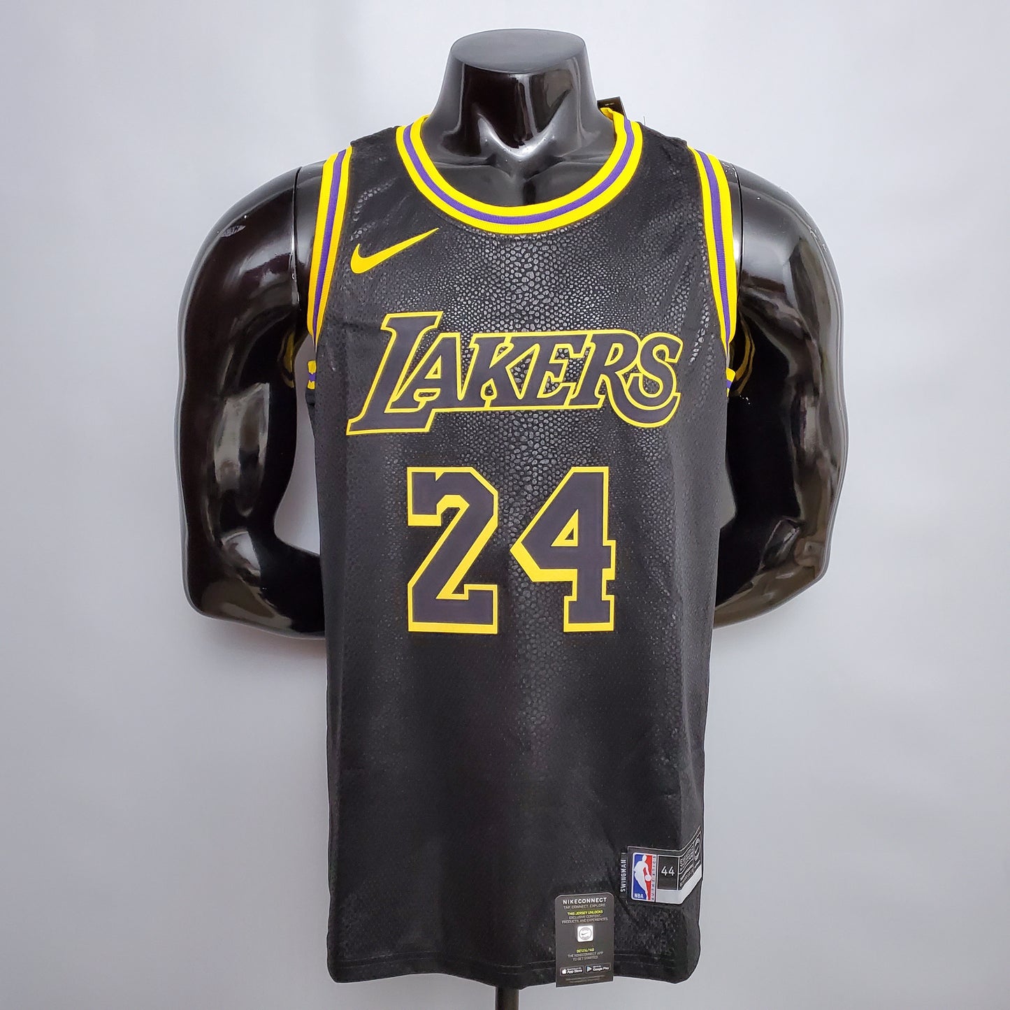 Camisa Regata Basquete NBA Bryant #24 Los Angeles Lakers black