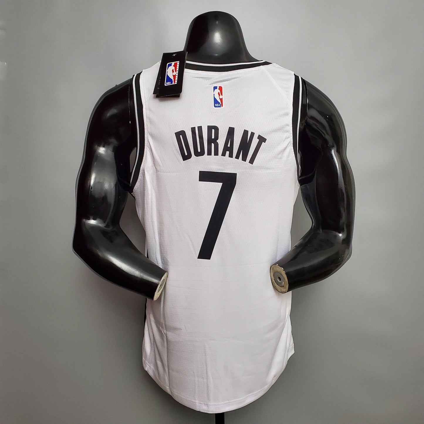 Camisa Regata Basquete NBA Durant #7 Brooklyn Nets white