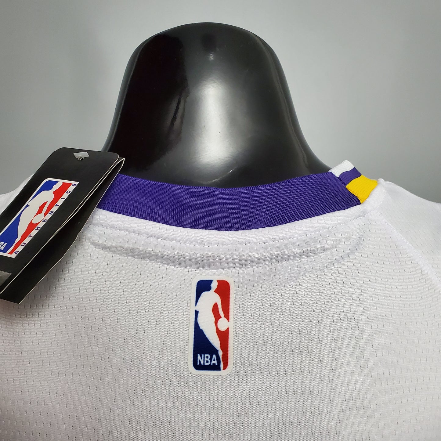 Camisa Regata Basquete NBA James #23 Lakers Round neck white