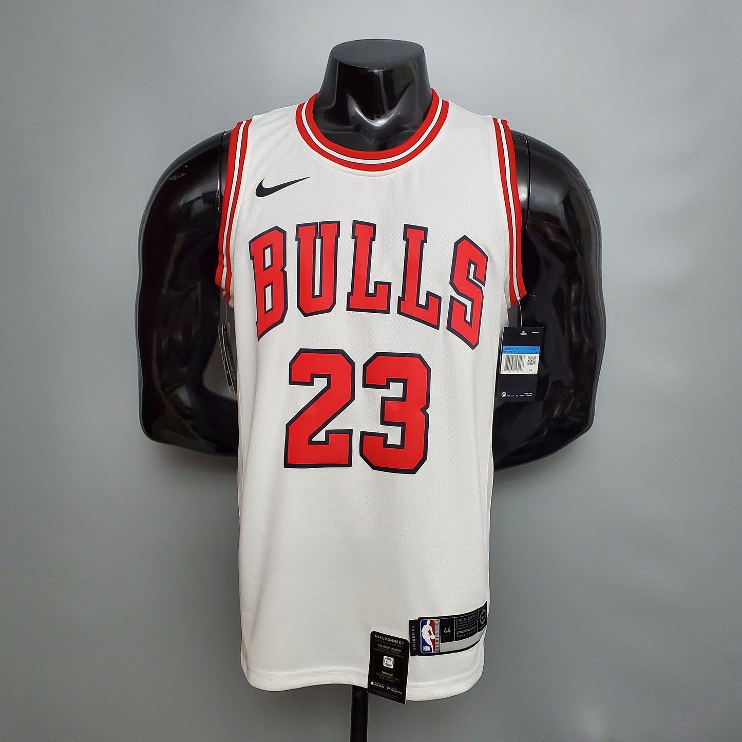 Camisa Regata Basquete NBA Jordan #23 Chicago Bulls white NBA jersey