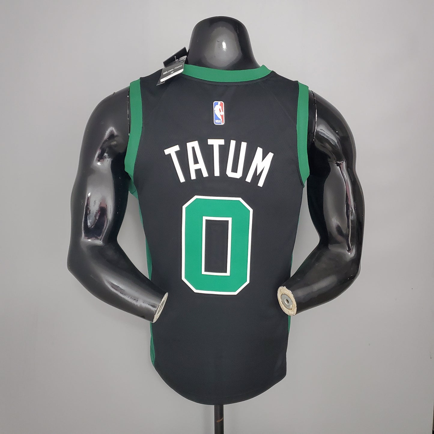 Camisa Regata Basquete NBA TATUM #0 Celtics White Jordan theme black NBA jersey