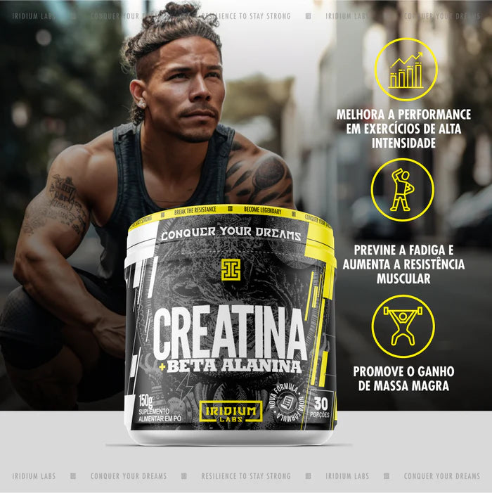 Creatina + Beta Alanina (150g) - Iridium Labs