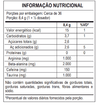 Pre Workout Hórus (300g) - Max Titanium