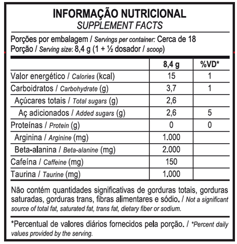 Pre Workout Hórus (150g) - Max Titanium