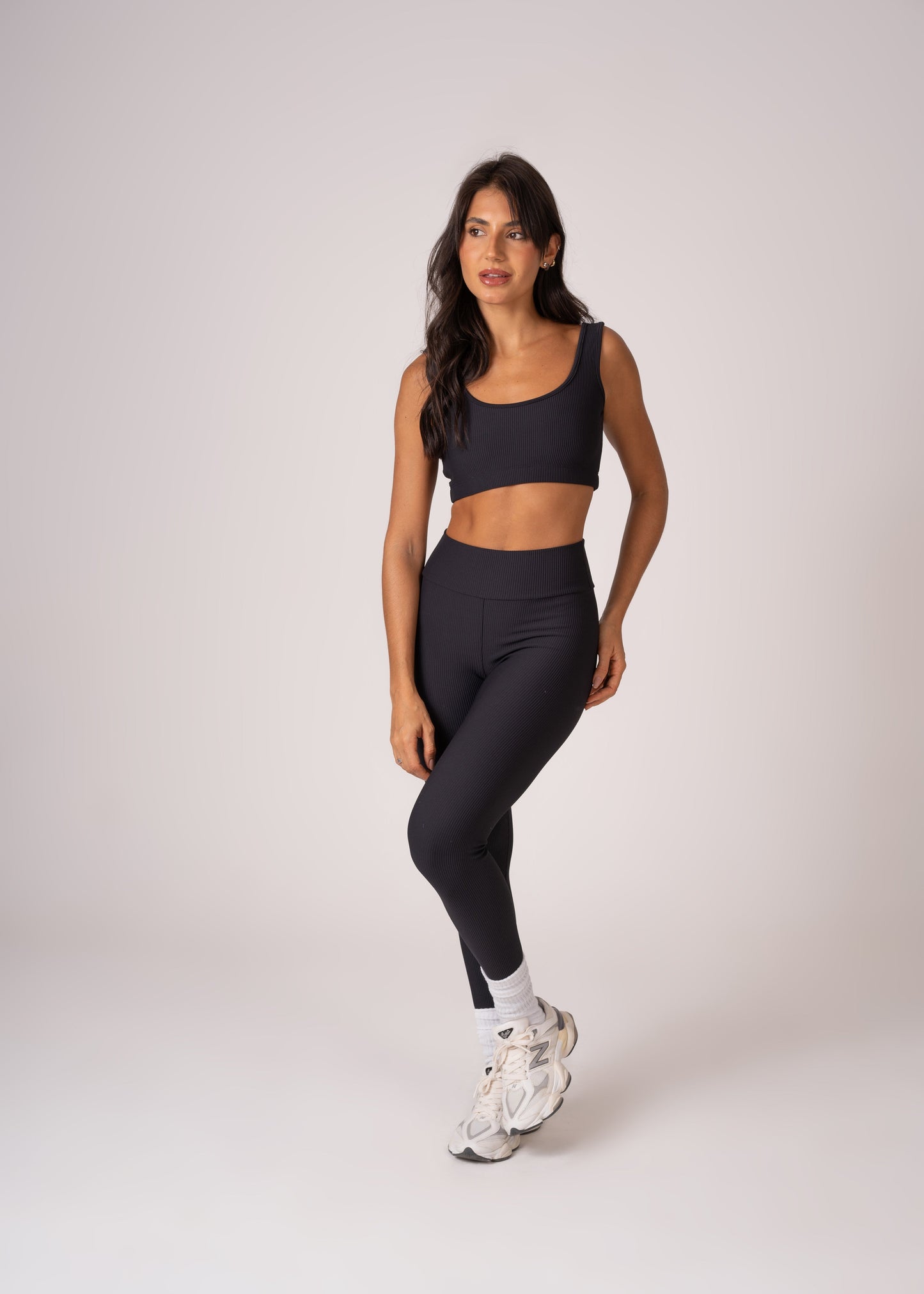 Legging e Top Alças Retas F / A partir