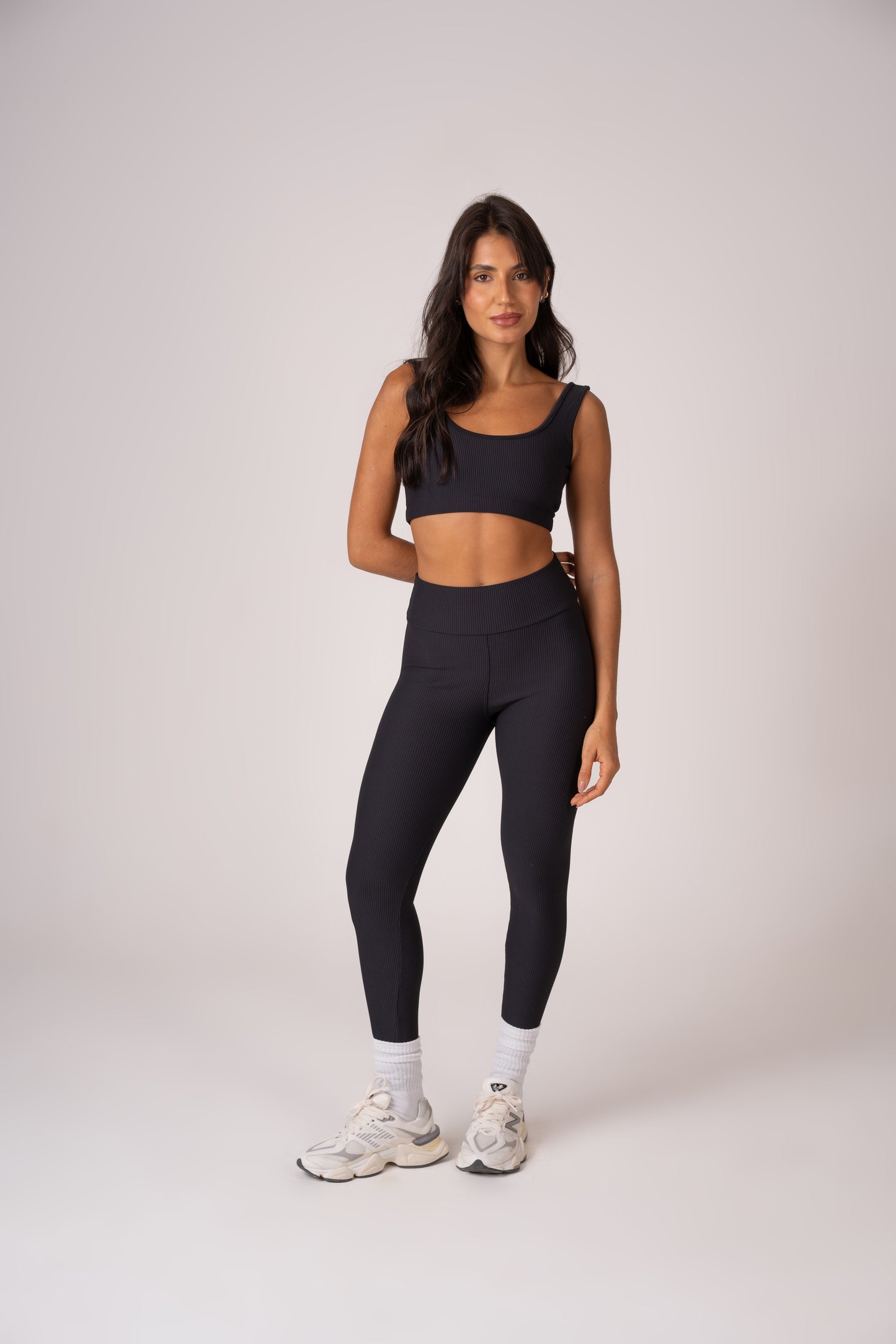 Legging e Top Alças Retas F / A partir