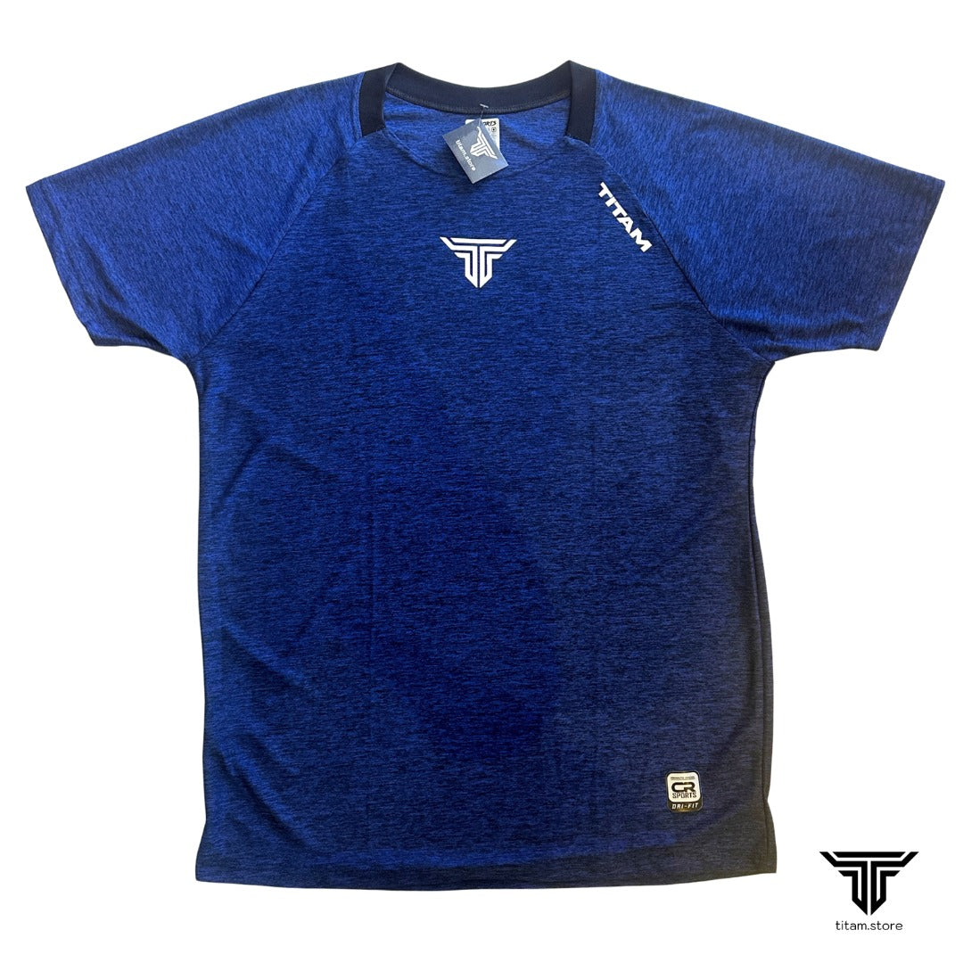 Camiseta Treino Proteção UV - Azul