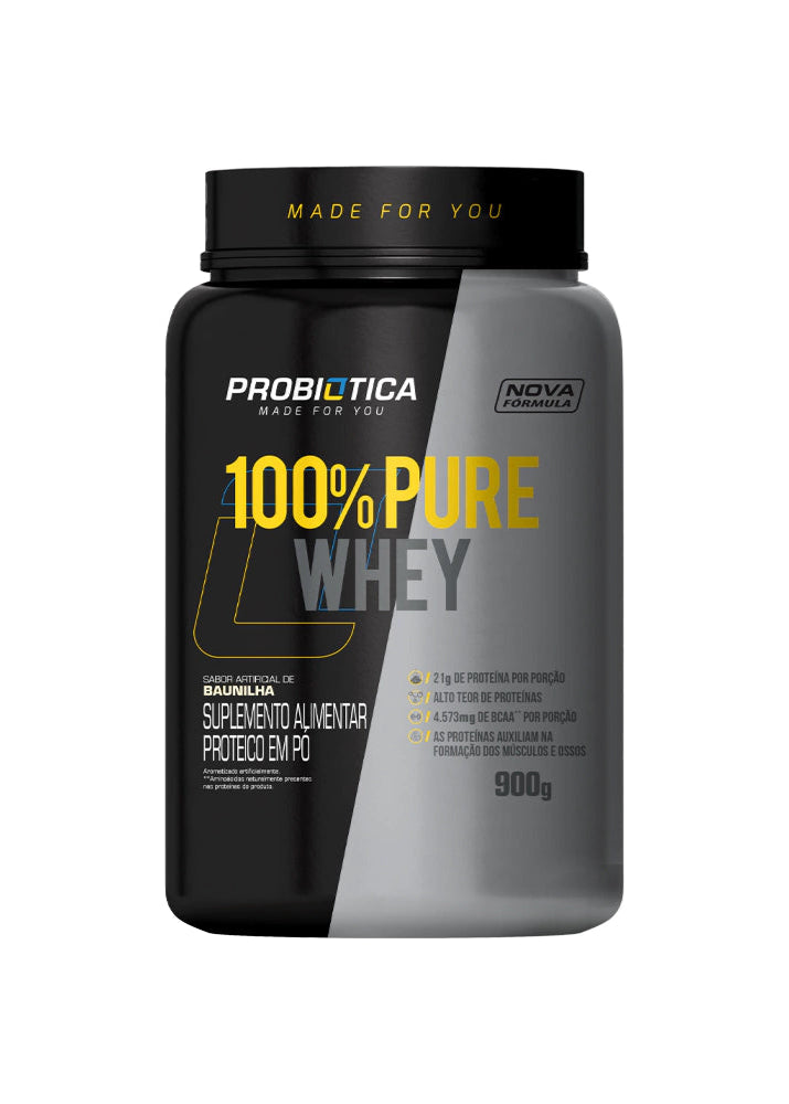 Whey Protein 100% Pure Whey (900g) - Probiótica