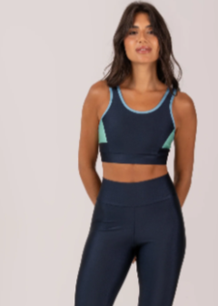 Legging e Top Femini Azul Noturno / A partir