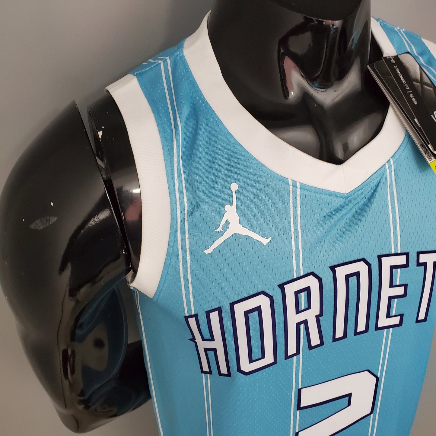 Camisa Regata Basquete NBA New Hornets BALL#2 Blue
