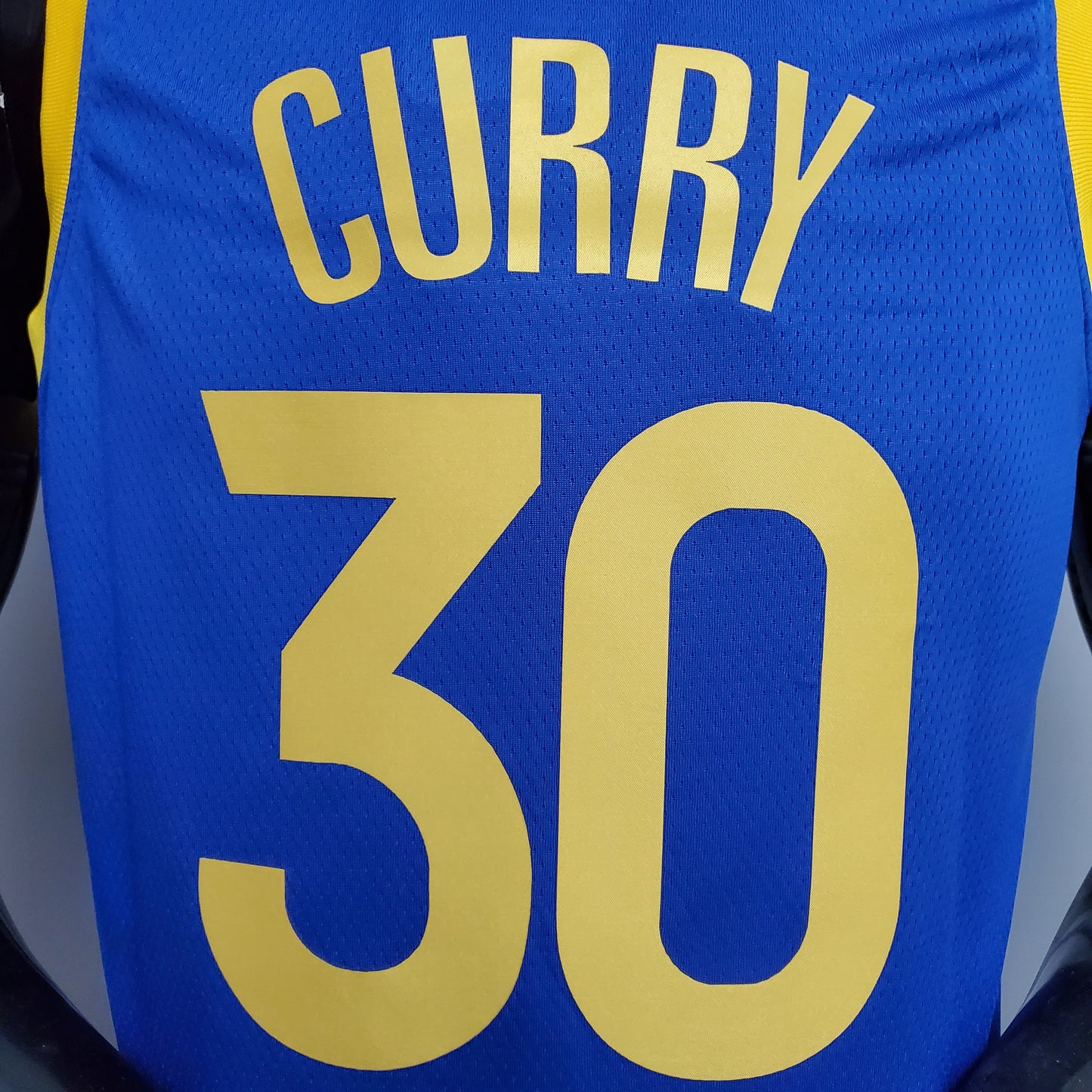 Camisa Regata Basquete NBA Curry #30 Golden State Warriors blue NBA jersey