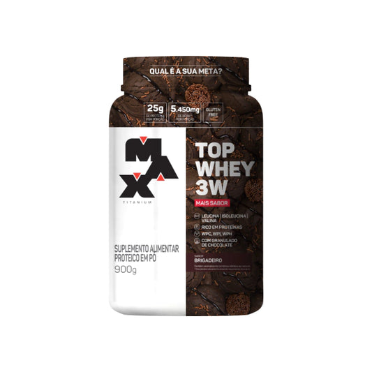 Whey Protein Top Whey 3W + Sabor (900g) - Max Titanium