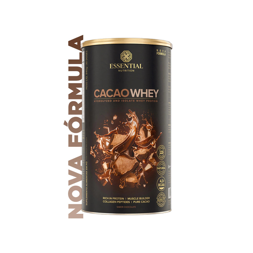 Whey Protein Cacao Whey (840g) - Essential Nutrition