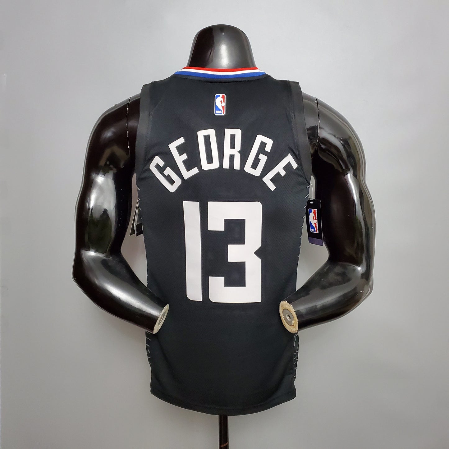 Camisa Regata Basquete NBA New Clippers GEORGE#13 Theme Limited City Edition Black