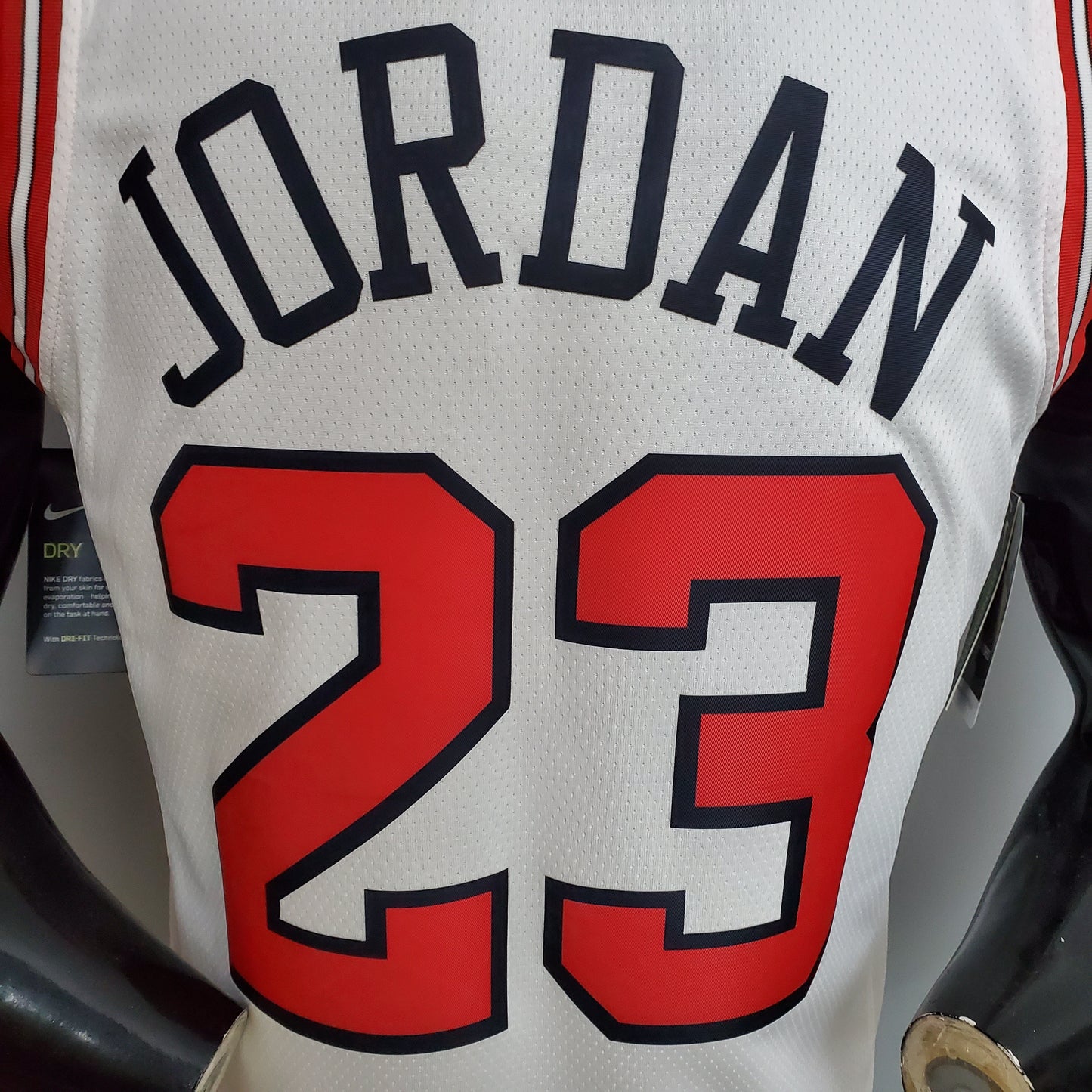 Camisa Regata Basquete NBA Jordan #23 Chicago Bulls white NBA jersey