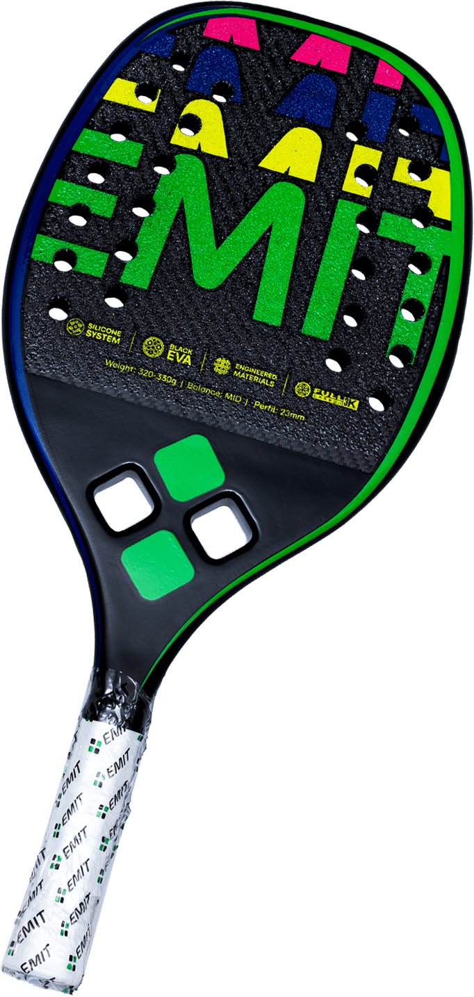 Raquete de beach tennis Hammer (Full Carbon 3k) – azul