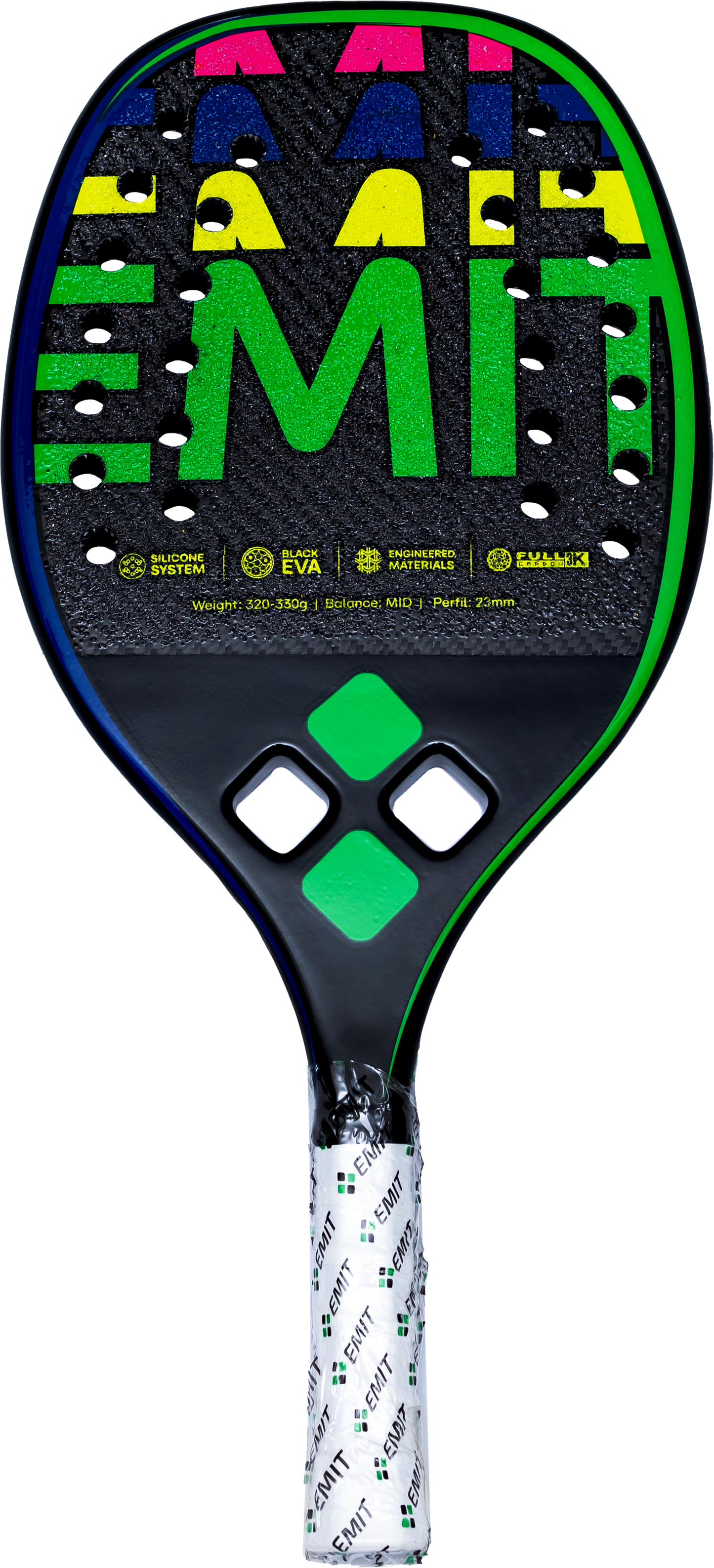Raquete de beach tennis Hammer (Full Carbon 3k) – azul