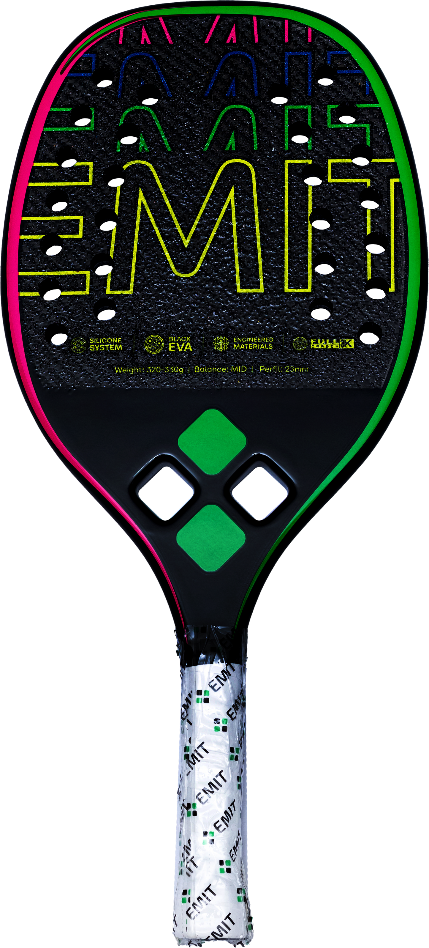 Raquete de beach tennis Hammer (Full Carbon 3k) – rosa