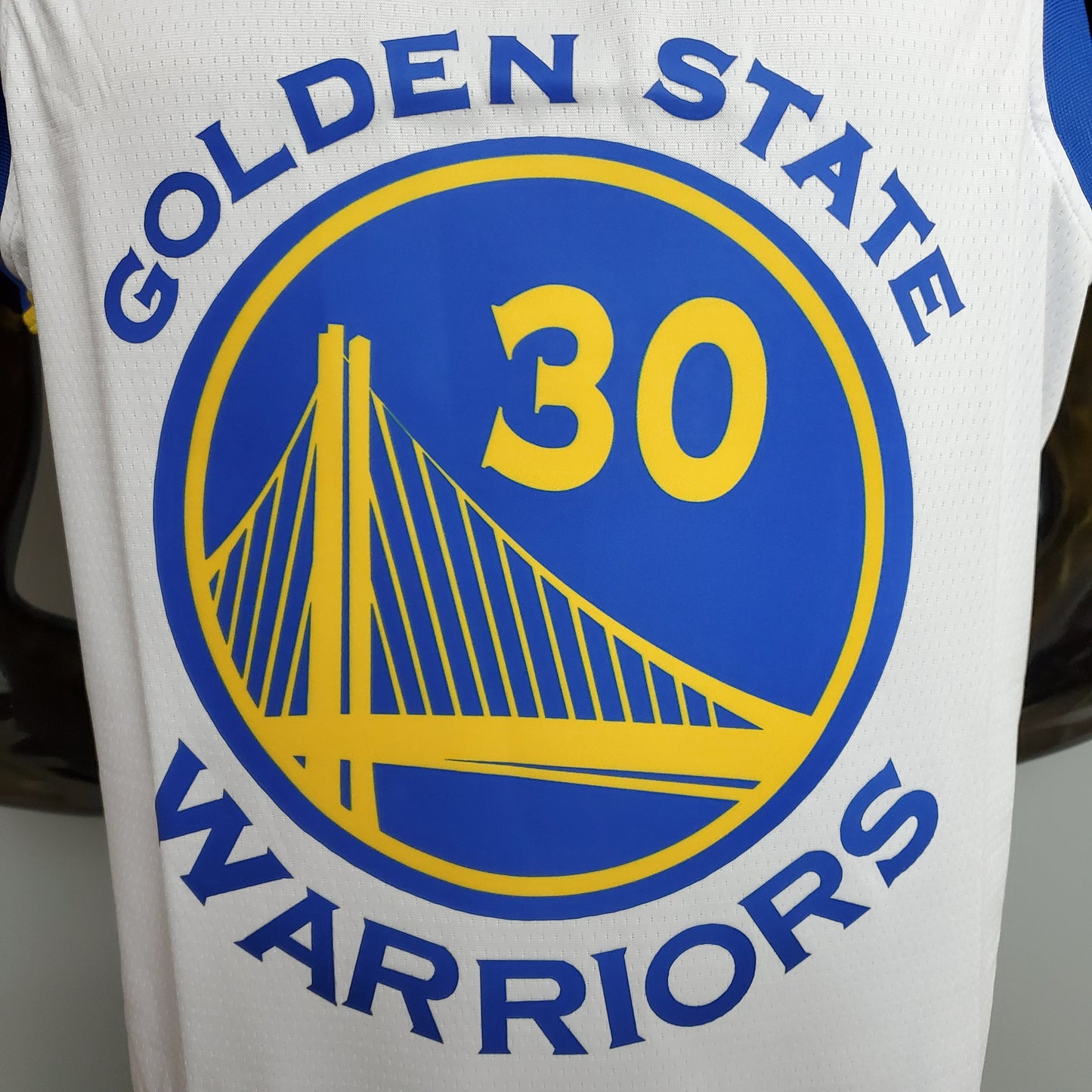 Camisa Regata Basquete NBA Curry #30 Golden State Warriors white NBA jersey
