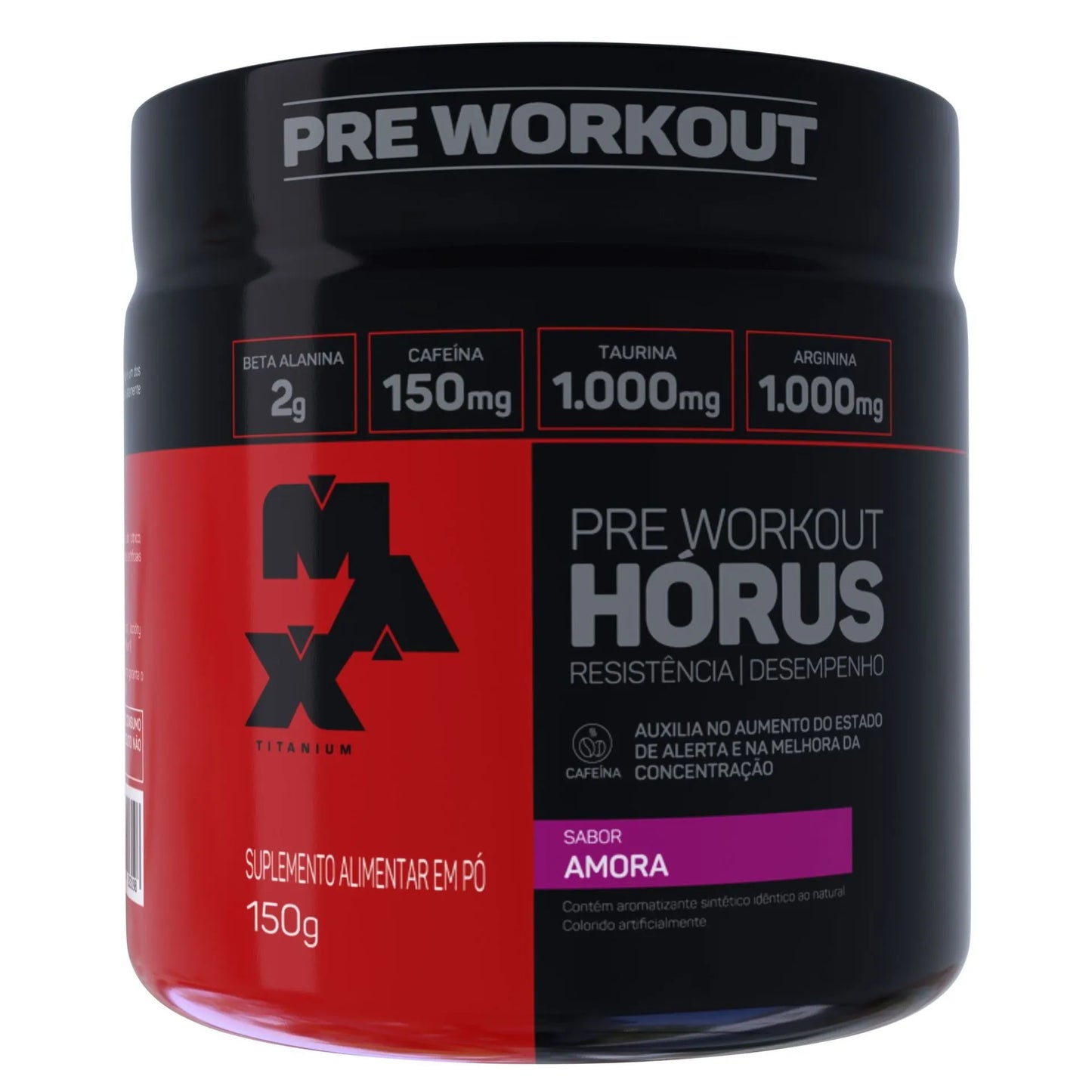 Pre Workout Hórus (150g) - Max Titanium